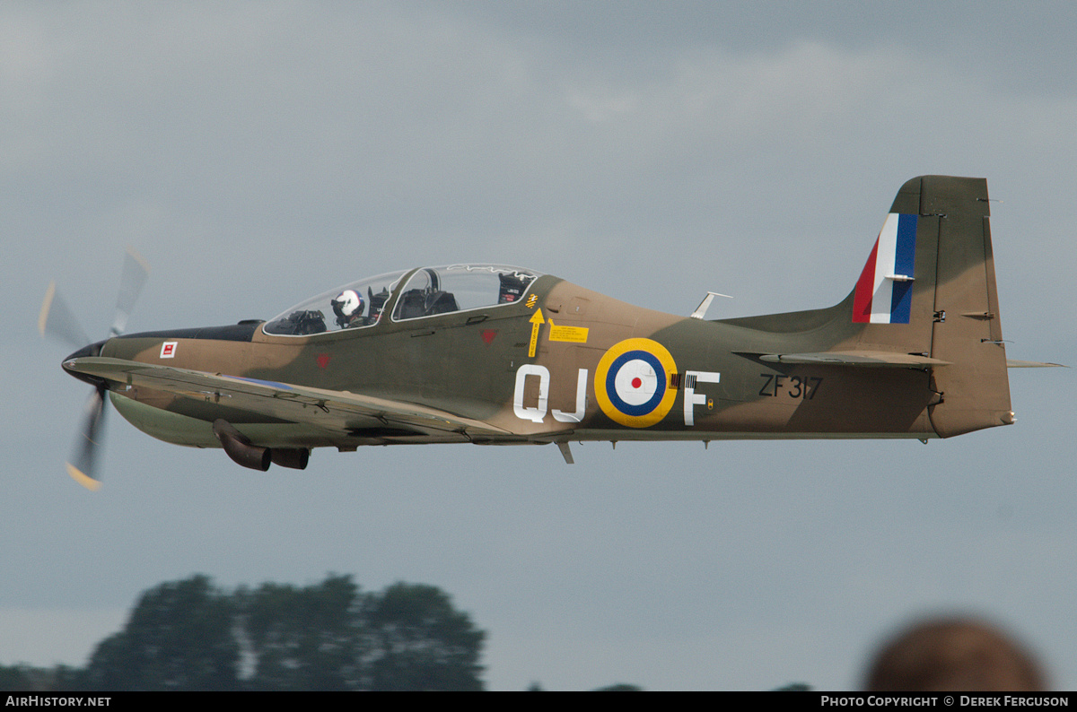 Aircraft Photo of ZF317 | Short S-312 Tucano T1 | UK - Air Force | AirHistory.net #655639
