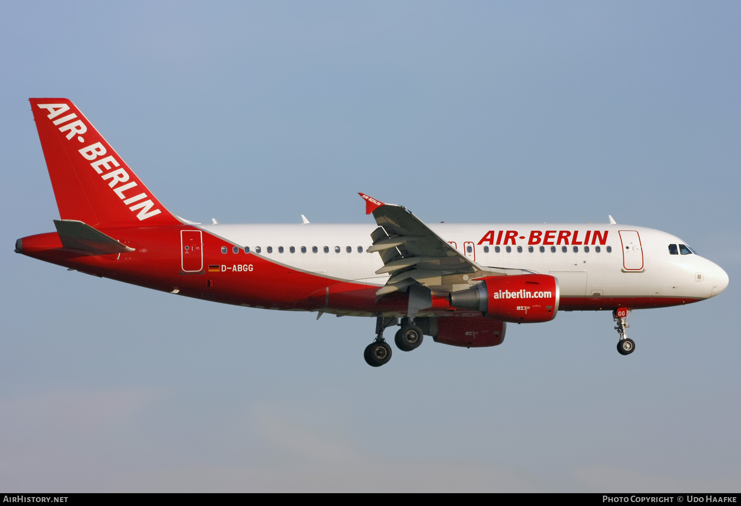 Aircraft Photo of D-ABGG | Airbus A319-112 | Air Berlin | AirHistory.net #655648