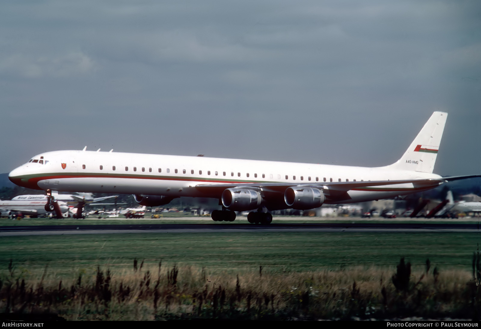 Aircraft Photo of A4O-HMQ | McDonnell Douglas DC-8-73CF | Oman Royal Flight | AirHistory.net #655660