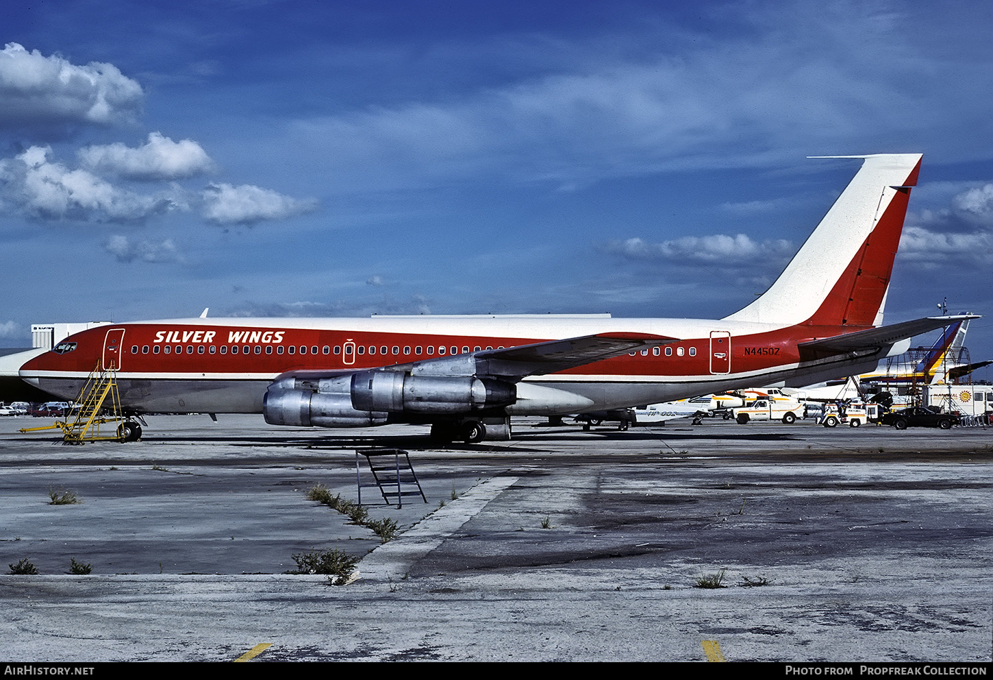 Aircraft Photo of N4450Z | Boeing 720-059B | Silver Wings International Airlines | AirHistory.net #655679