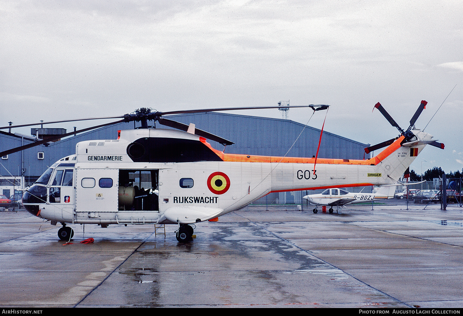 Aircraft Photo of G03 | Aerospatiale SA-330L Puma | Belgium - Gendarmerie/Rijkswacht | AirHistory.net #655691