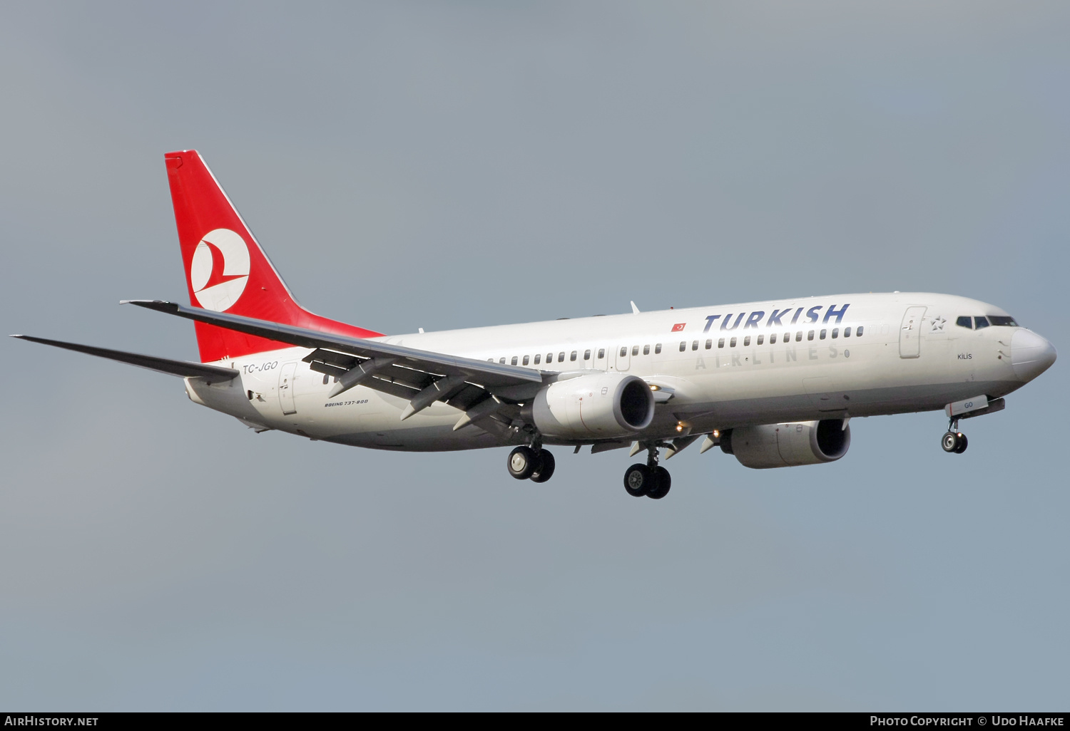 Aircraft Photo of TC-JGO | Boeing 737-8F2 | Turkish Airlines | AirHistory.net #655695
