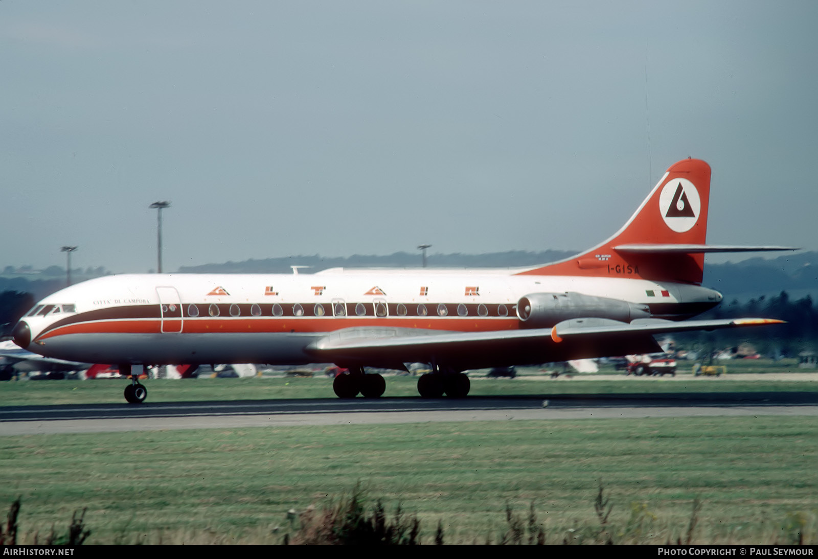 Aircraft Photo of I-GISA | Sud SE-210 Caravelle III | Altair Linee Aeree | AirHistory.net #655699