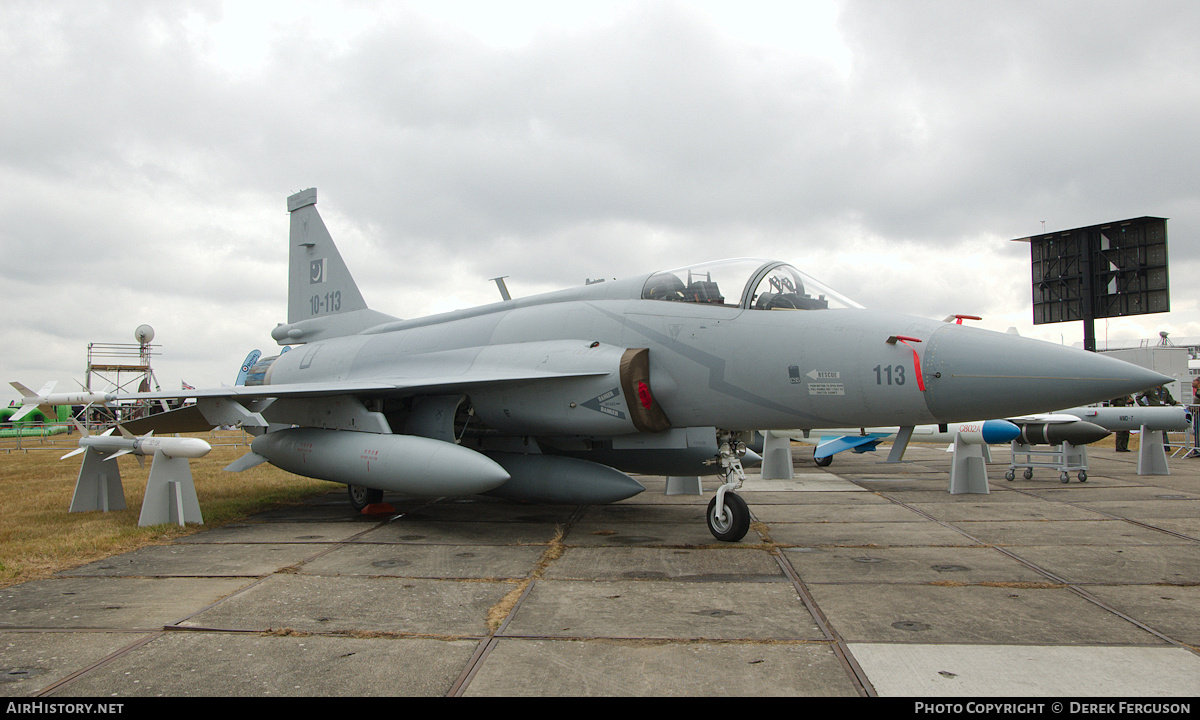 Aircraft Photo of 10-113 | Chengdu-Pakistan JF-17A Thunder | Pakistan - Air Force | AirHistory.net #655711