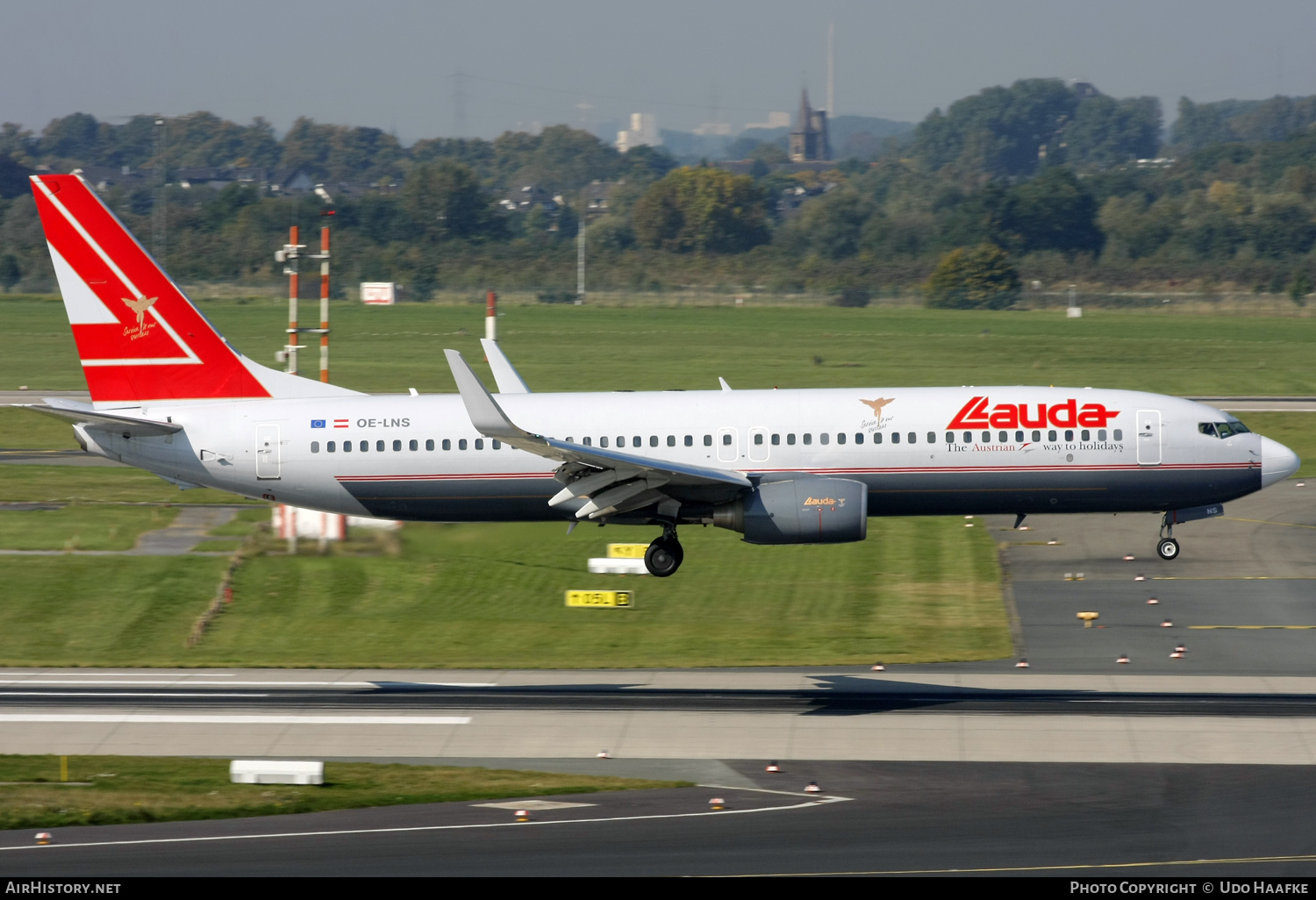 Aircraft Photo of OE-LNS | Boeing 737-8Z9 | Lauda Air | AirHistory.net #655727