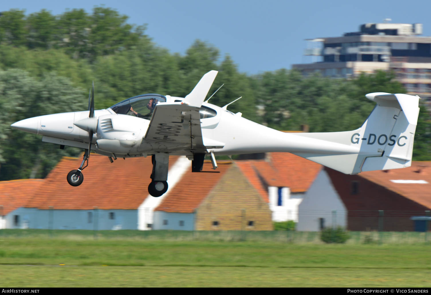 Aircraft Photo of G-DOSC | Diamond DA42 MPP Guardian | AirHistory.net #655739