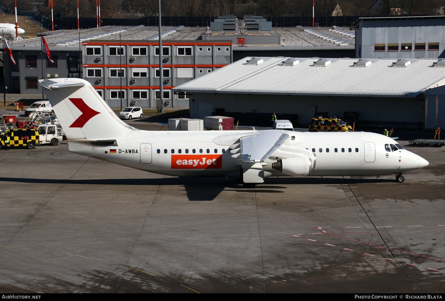 Aircraft Photo of D-AWBA | British Aerospace BAe-146-300 | EasyJet | AirHistory.net #655749
