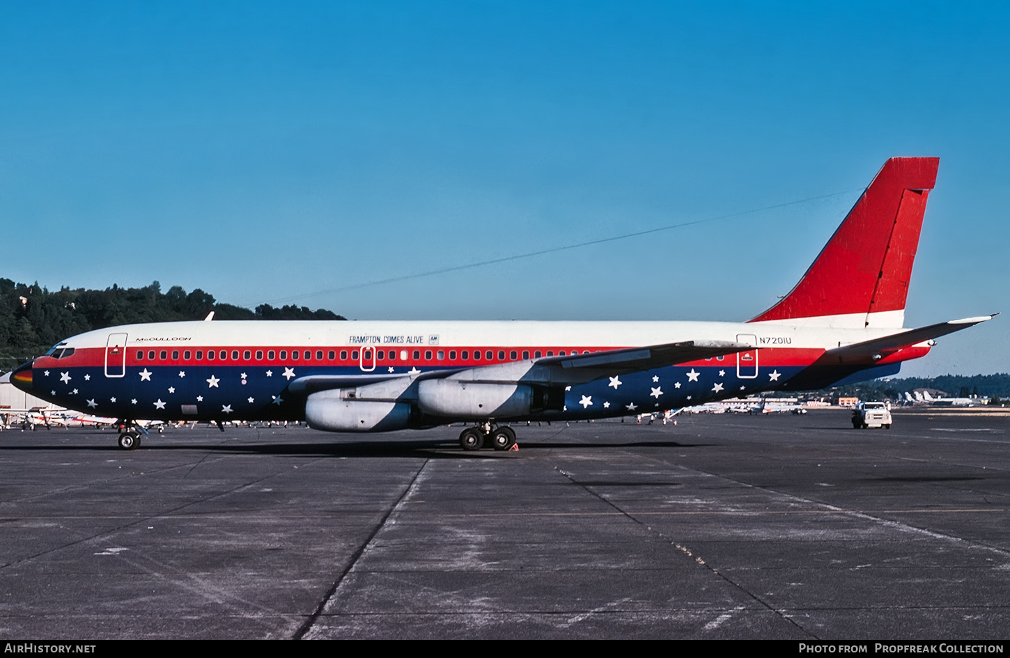 Aircraft Photo of N7201U | Boeing 720-022 | McCulloch International Airlines | AirHistory.net #655757