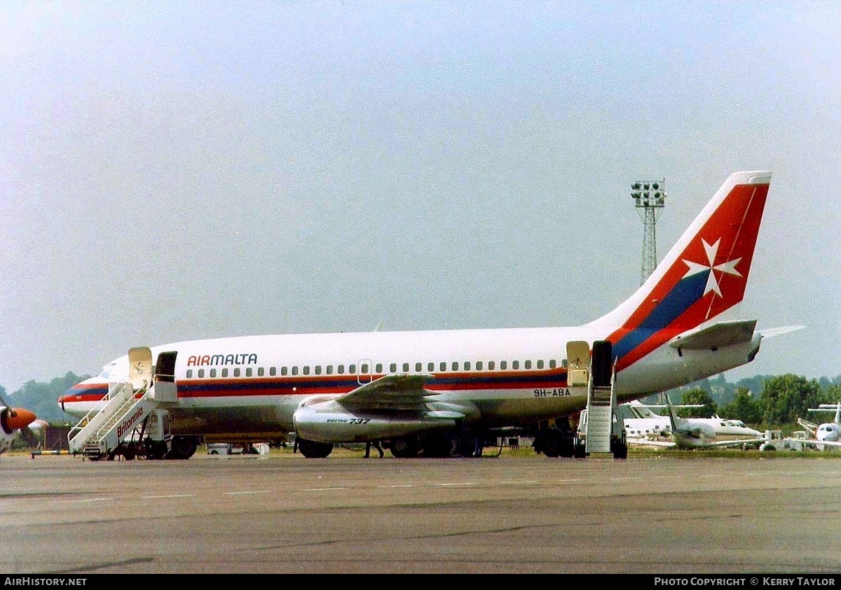 Aircraft Photo of 9H-ABA | Boeing 737-2Y5/Adv | Air Malta | AirHistory.net #655763