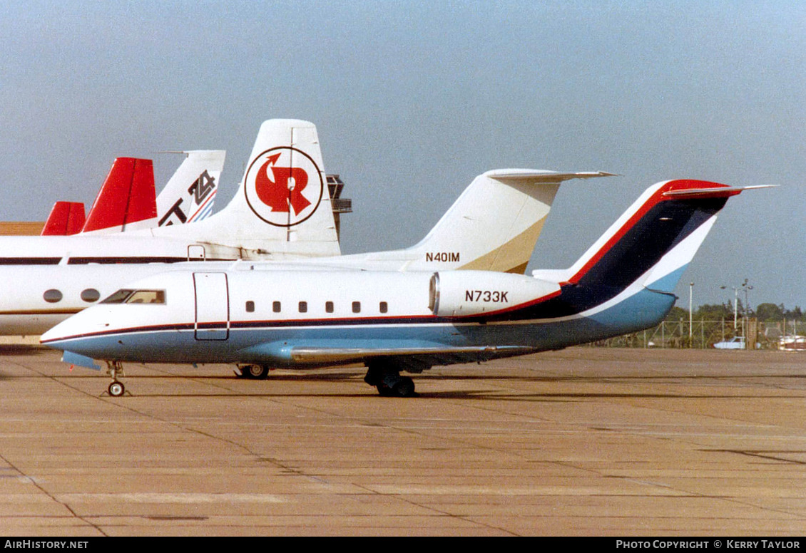 Aircraft Photo of N733K | Canadair Challenger 600 (CL-600-1A11) | AirHistory.net #655777