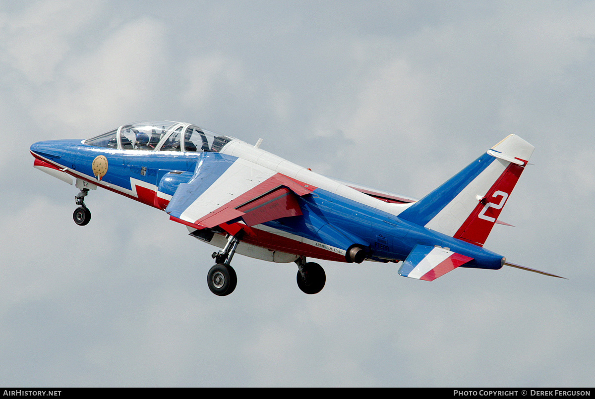 Aircraft Photo of E114 | Dassault-Dornier Alpha Jet E | France - Air Force | AirHistory.net #655815