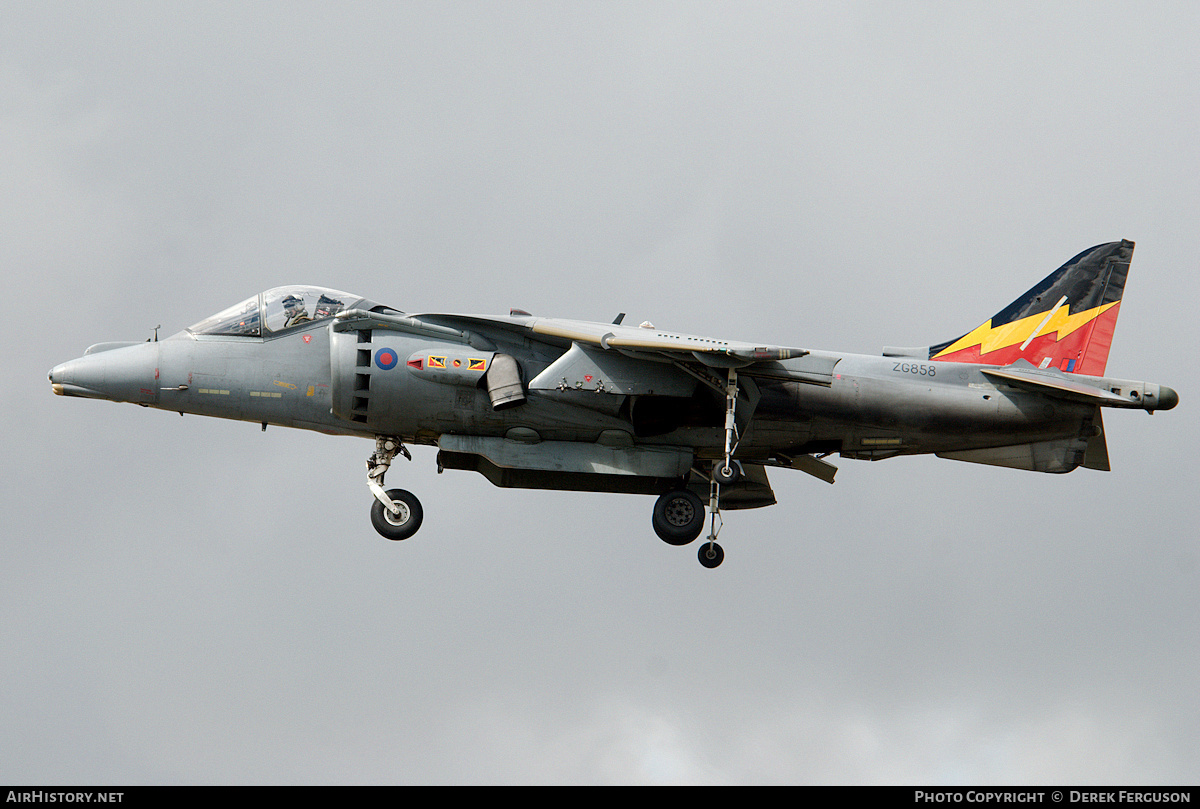 Aircraft Photo of ZG858 | British Aerospace Harrier GR9 | UK - Air Force | AirHistory.net #655817