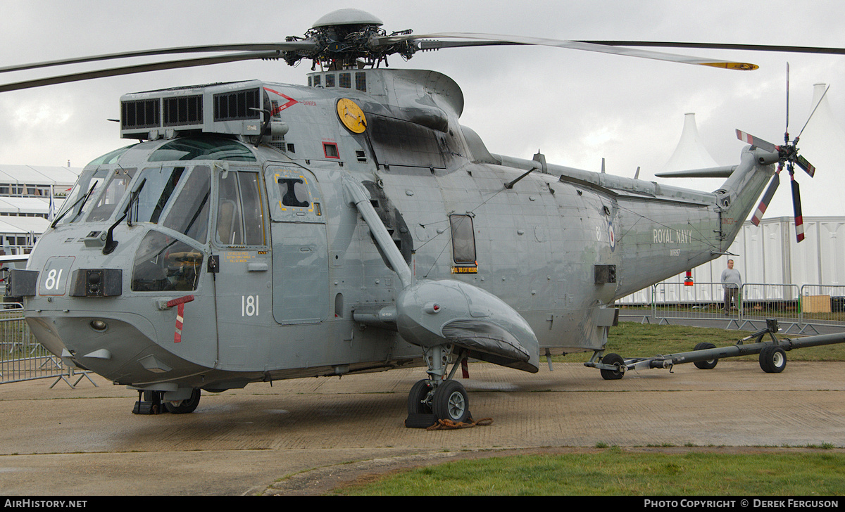 Aircraft Photo of XV697 | Westland WS-61 Sea King ASaC7 | UK - Navy | AirHistory.net #655824