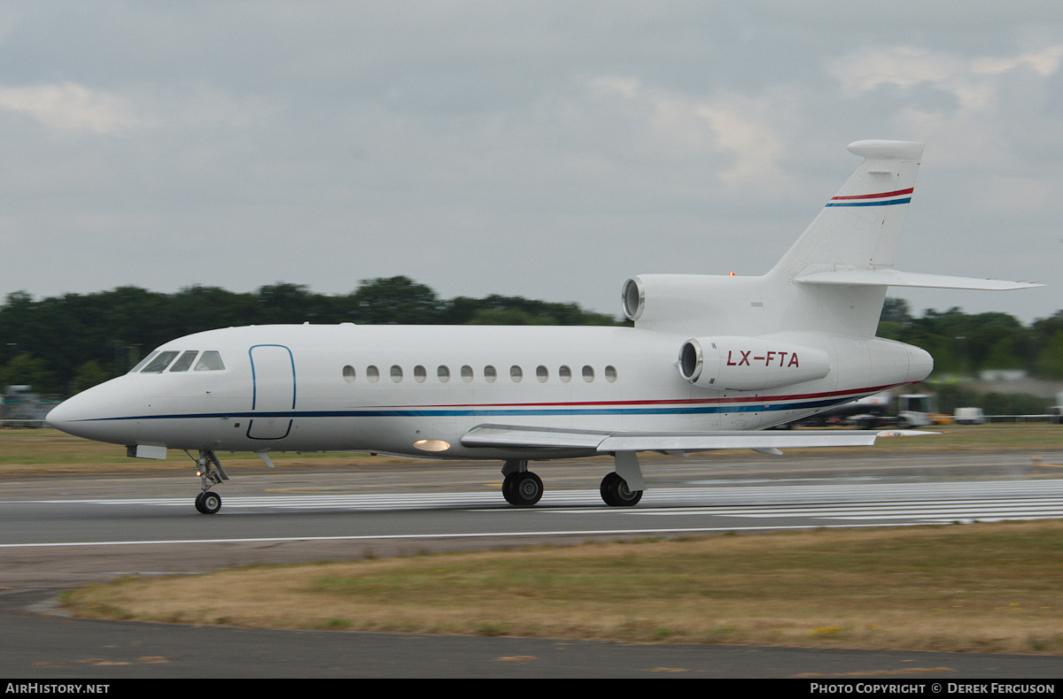 Aircraft Photo of LX-FTA | Dassault Falcon 900C | AirHistory.net #655830