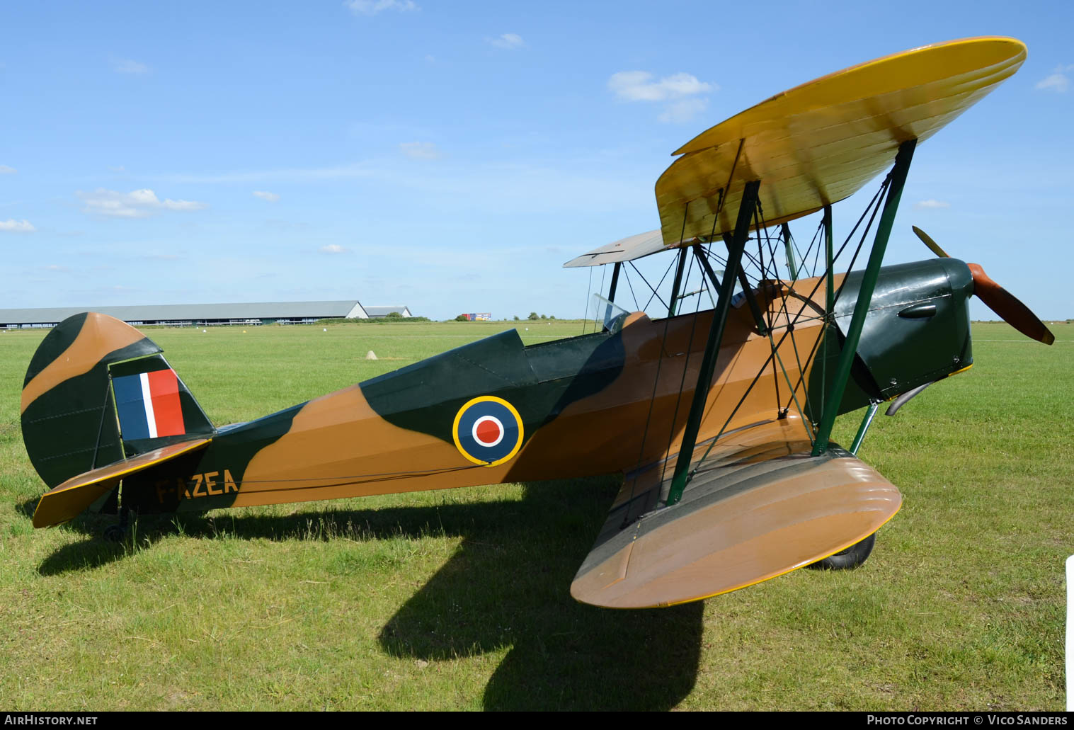 Aircraft Photo of F-AZEA | Stampe-Vertongen SV-4B | UK - Air Force | AirHistory.net #655837