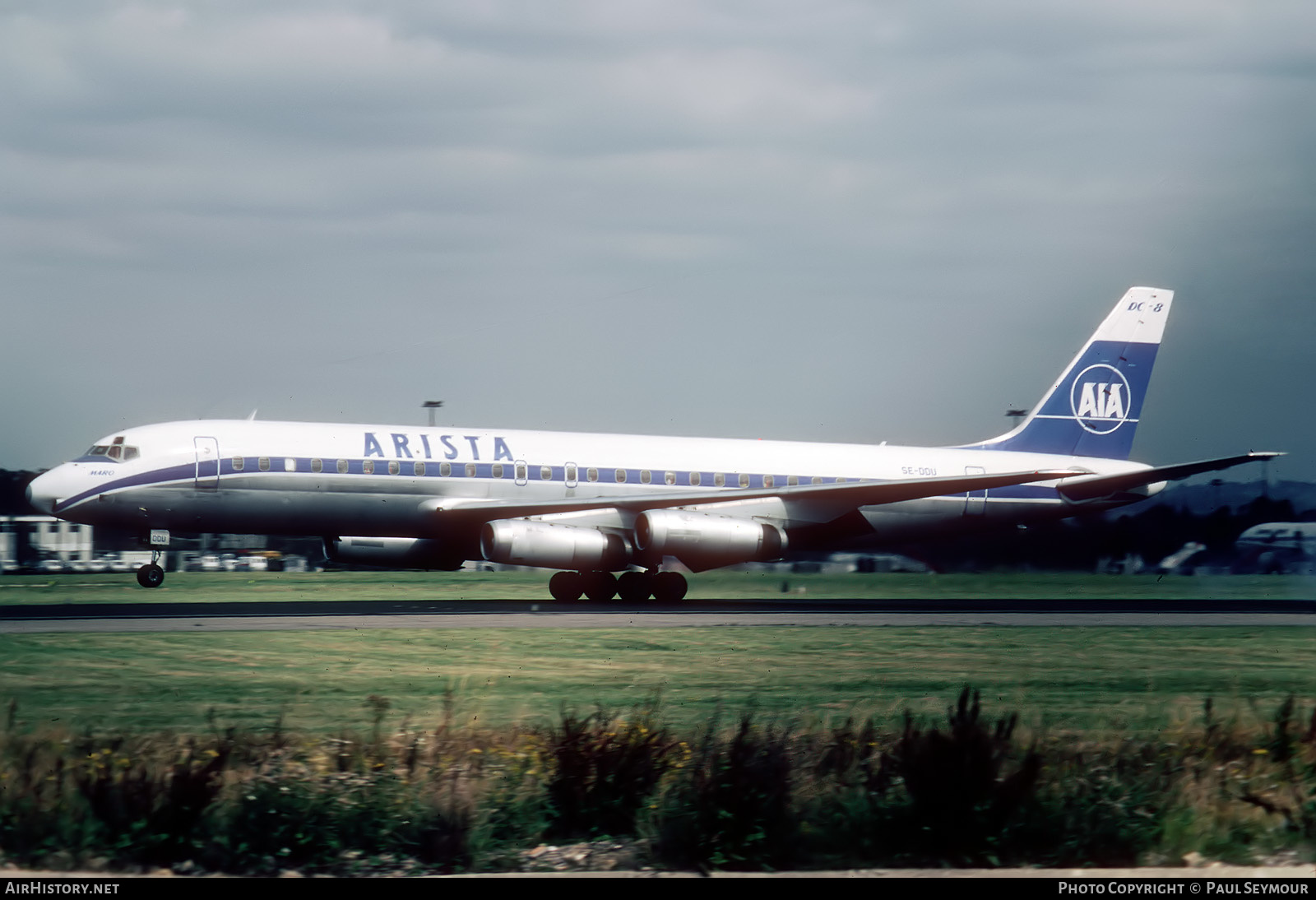 Aircraft Photo of SE-DDU | McDonnell Douglas DC-8-62 | Arista International Airlines - AIA | AirHistory.net #655853