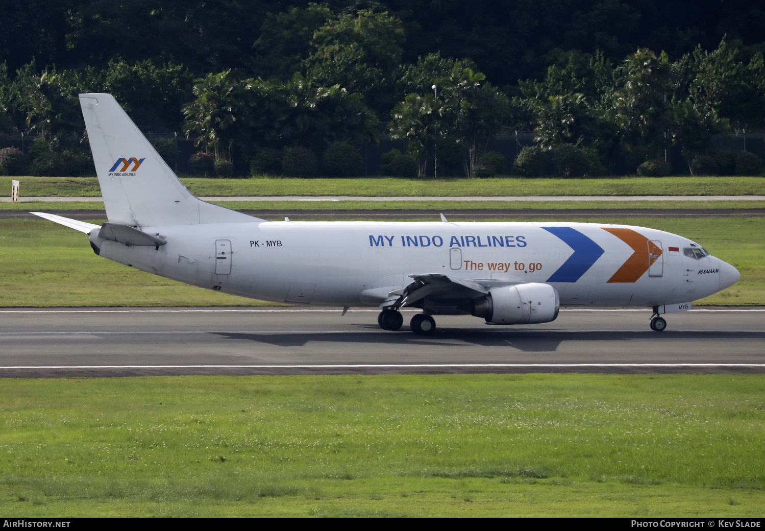 Aircraft Photo of PK-MYB | Boeing 737-36Q(SF) | My Indo Airlines | AirHistory.net #655855