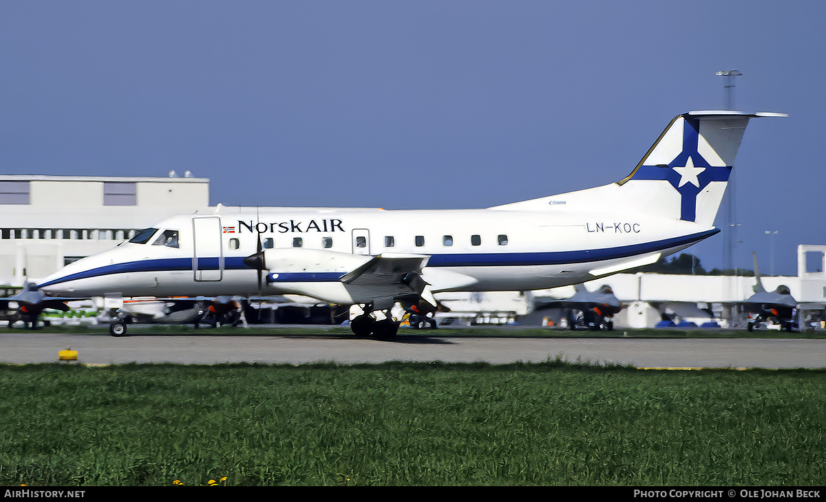 Aircraft Photo of LN-KOC | Embraer EMB-120RT Brasilia | Norsk Air | AirHistory.net #655896