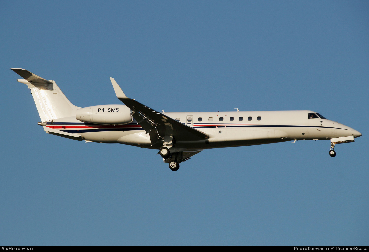 Aircraft Photo of P4-SMS | Embraer Legacy 650 (EMB-135BJ) | AirHistory.net #655927