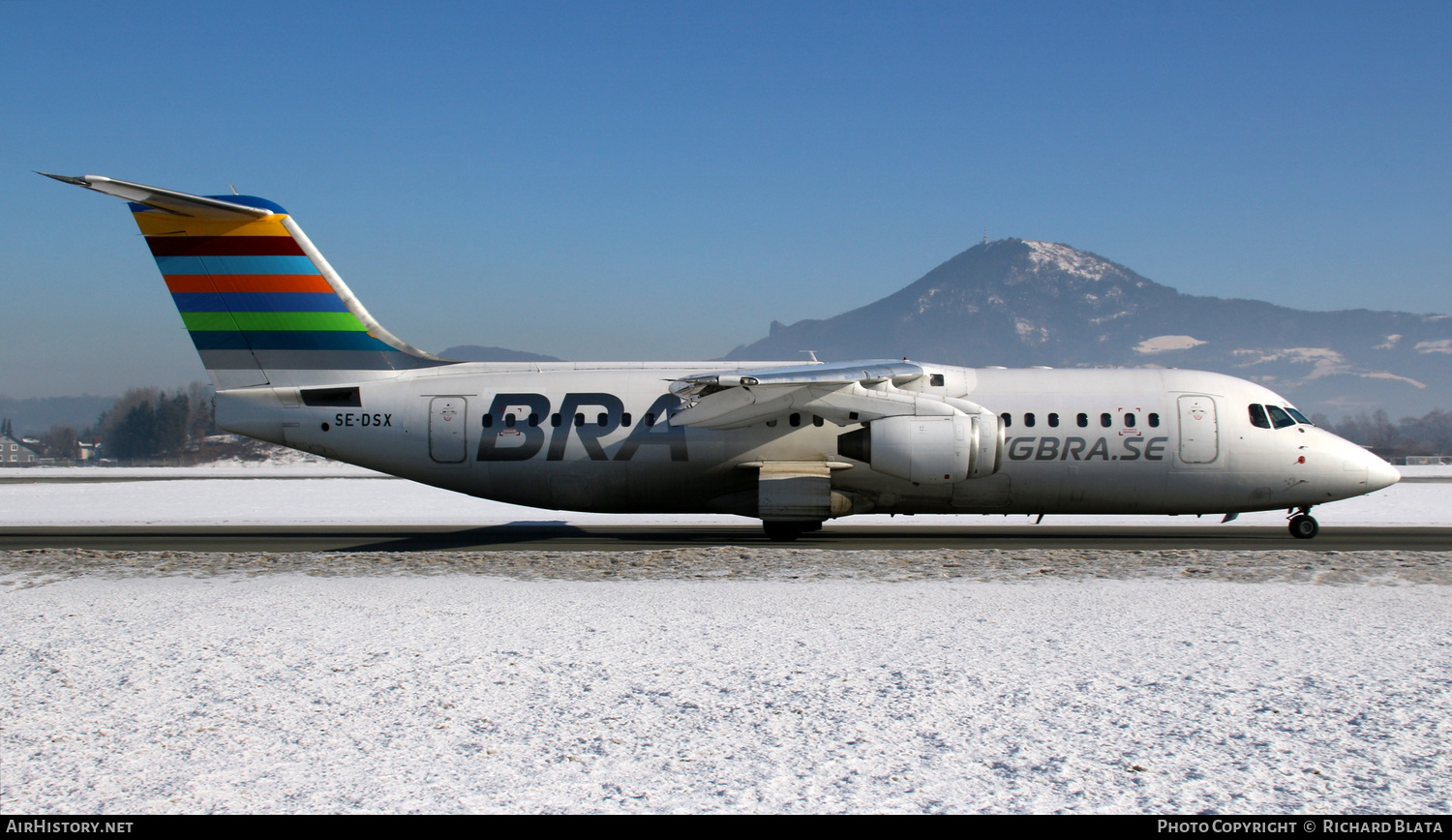 Aircraft Photo of SE-DSX | BAE Systems Avro 146-RJ100 | BRA - Braathens Regional Airlines | AirHistory.net #655932