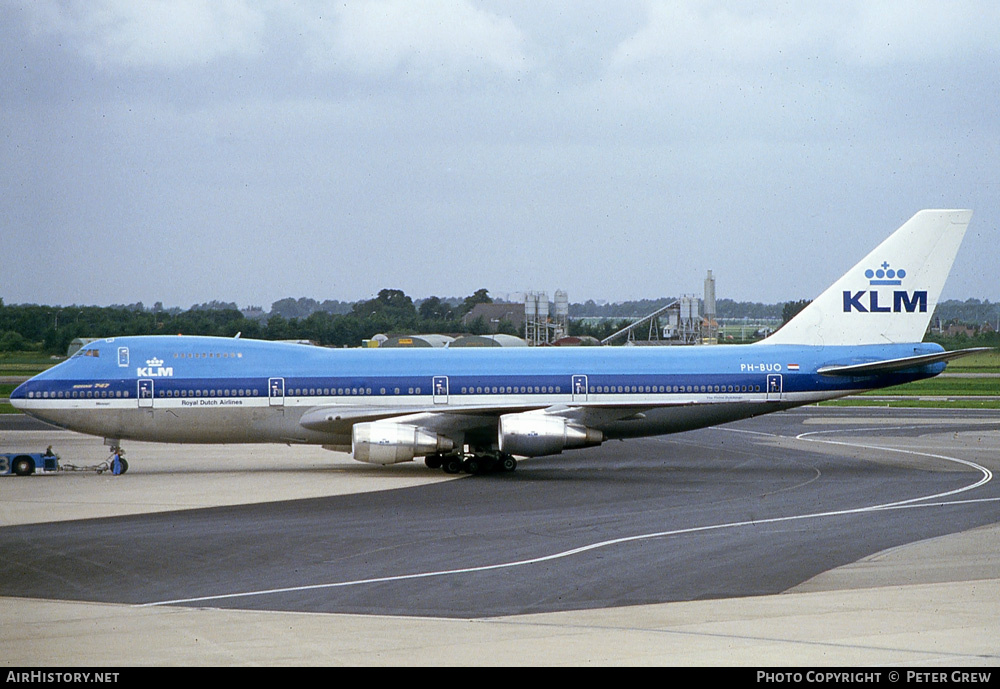 Aircraft Photo of PH-BUO | Boeing 747-206B(SUD) | KLM - Royal Dutch Airlines | AirHistory.net #655942