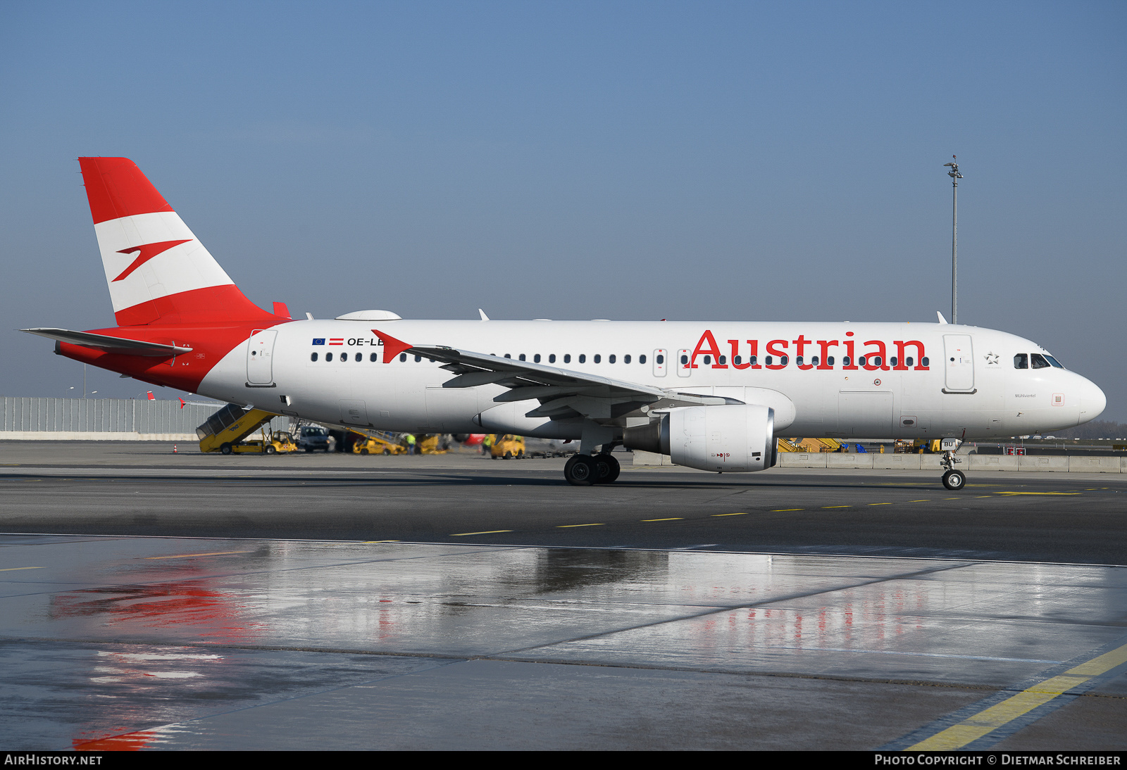 Aircraft Photo of OE-LBU | Airbus A320-214 | Austrian Airlines | AirHistory.net #655965