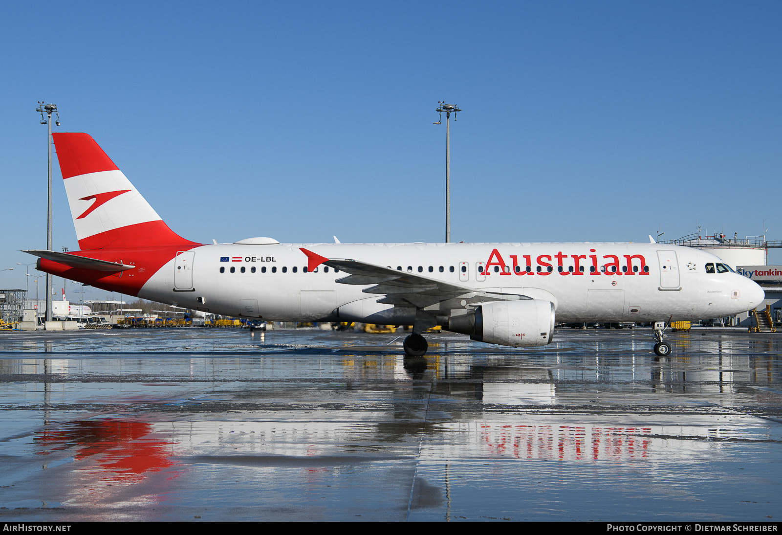 Aircraft Photo of OE-LBL | Airbus A320-214 | Austrian Airlines | AirHistory.net #655967