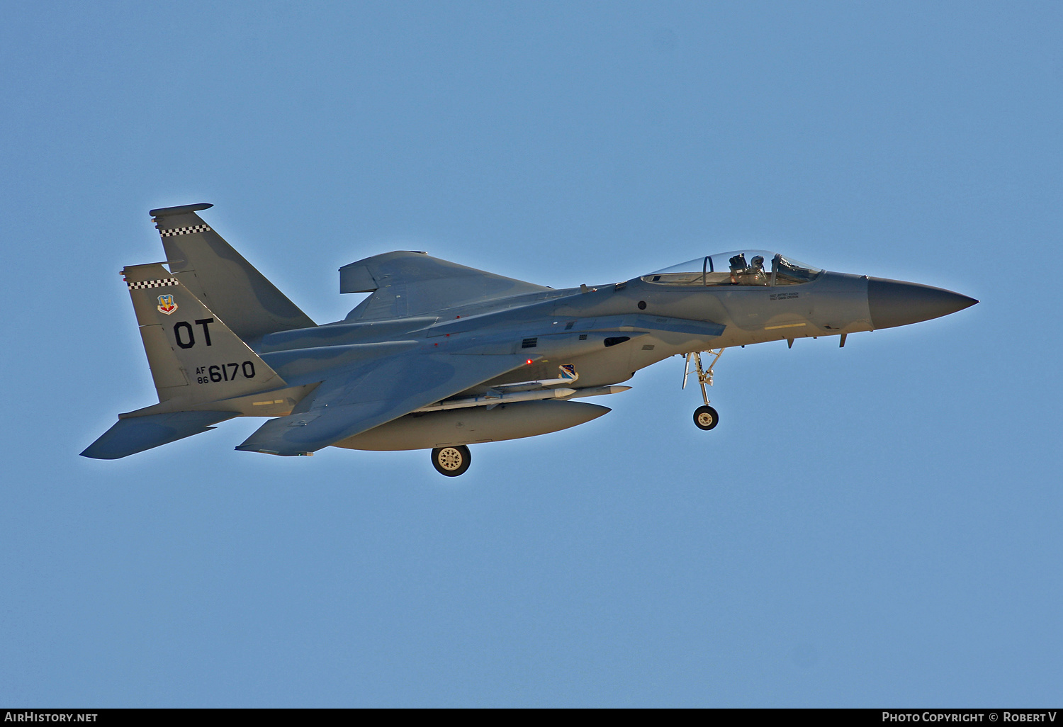 Aircraft Photo of 86-0170 / AF86-6170 | McDonnell Douglas F-15C Eagle | USA - Air Force | AirHistory.net #655975