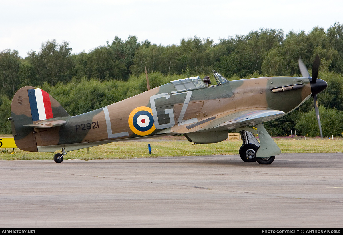 Aircraft Photo of G-CHTK / P2921 | Hawker Sea Hurricane Mk10 | UK - Air Force | AirHistory.net #655982