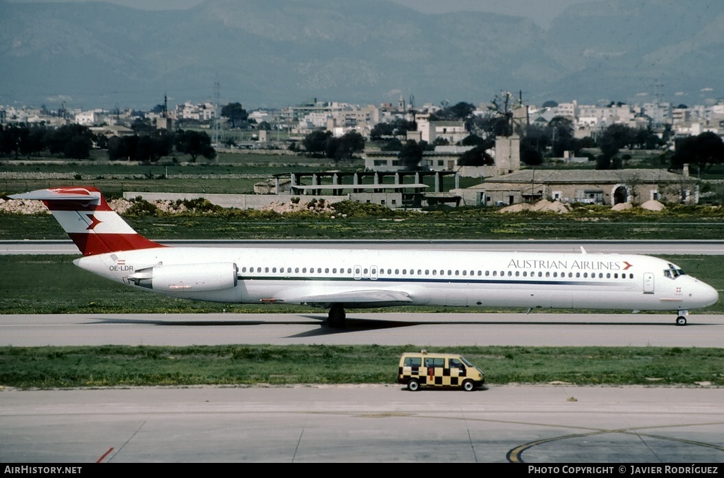 Aircraft Photo of OE-LDR | McDonnell Douglas MD-81 (DC-9-81) | Austrian Airlines | AirHistory.net #655986