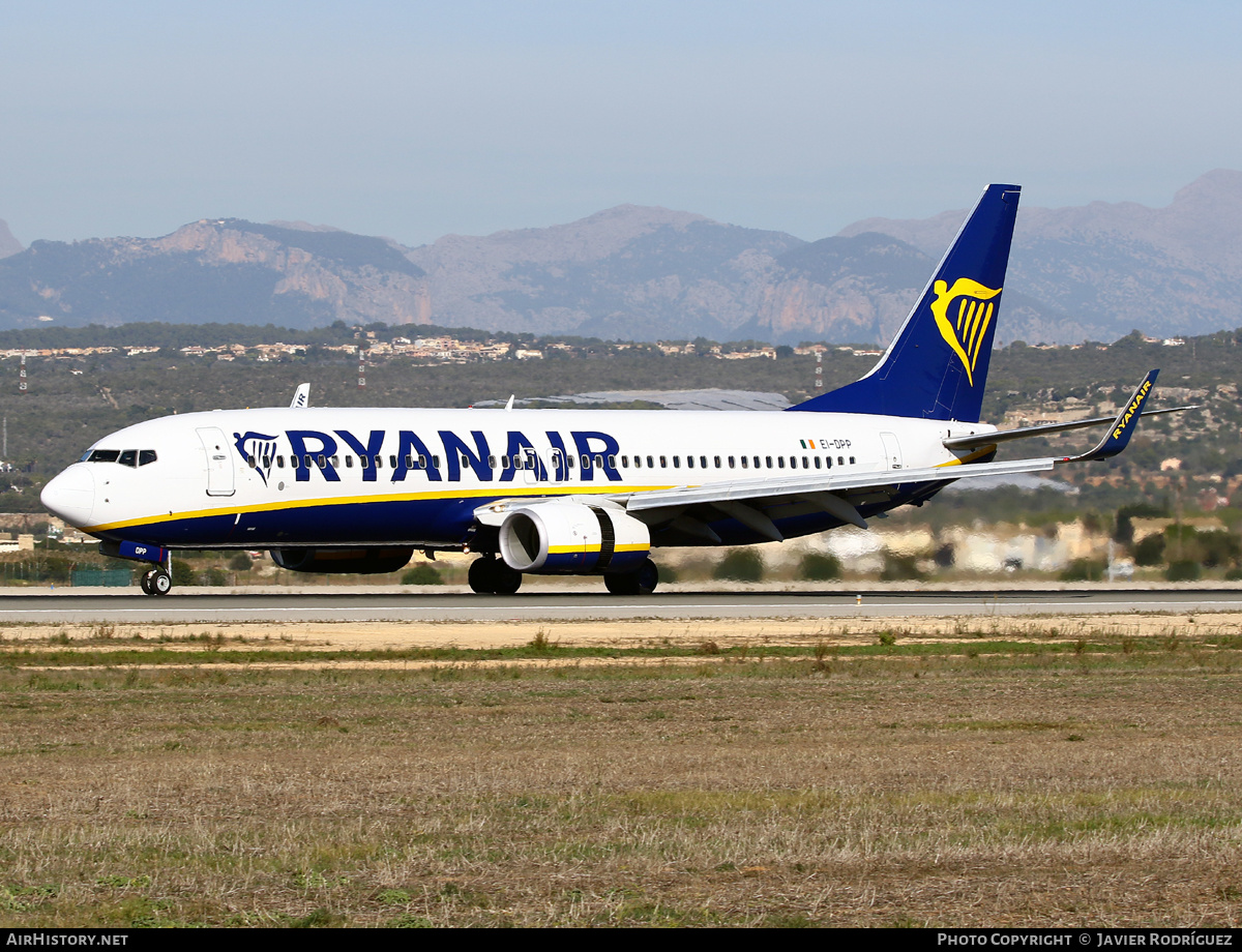 Aircraft Photo of EI-DPP | Boeing 737-8AS | Ryanair | AirHistory.net #655994