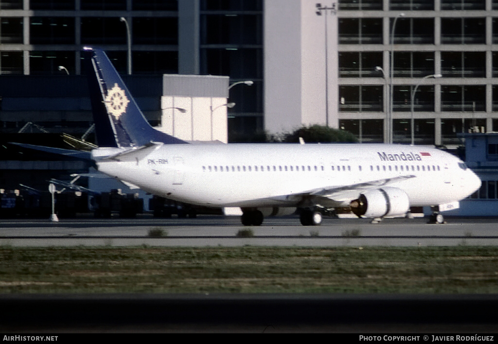 Aircraft Photo of PK-RIH | Boeing 737-4Y0 | Mandala Airlines | AirHistory.net #656002