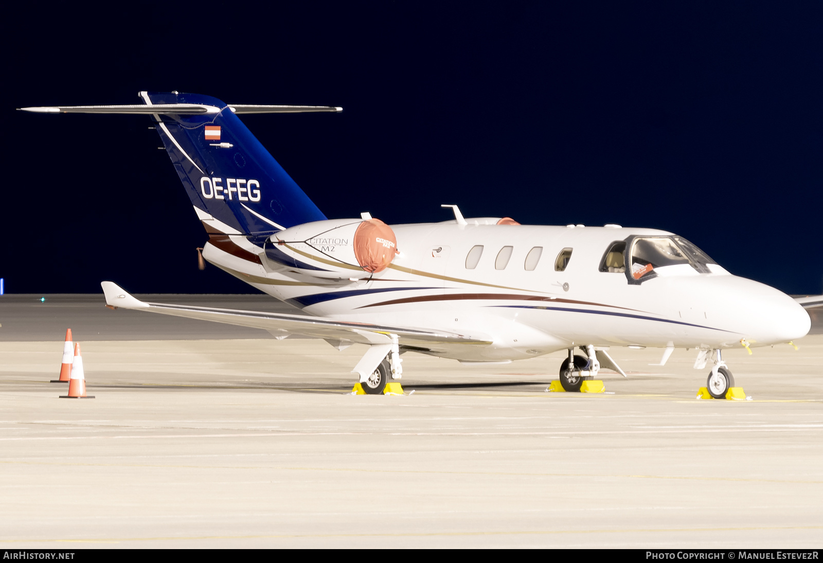 Aircraft Photo of OE-FEG | Cessna 525 CitationJet M2 | AirHistory.net #656011