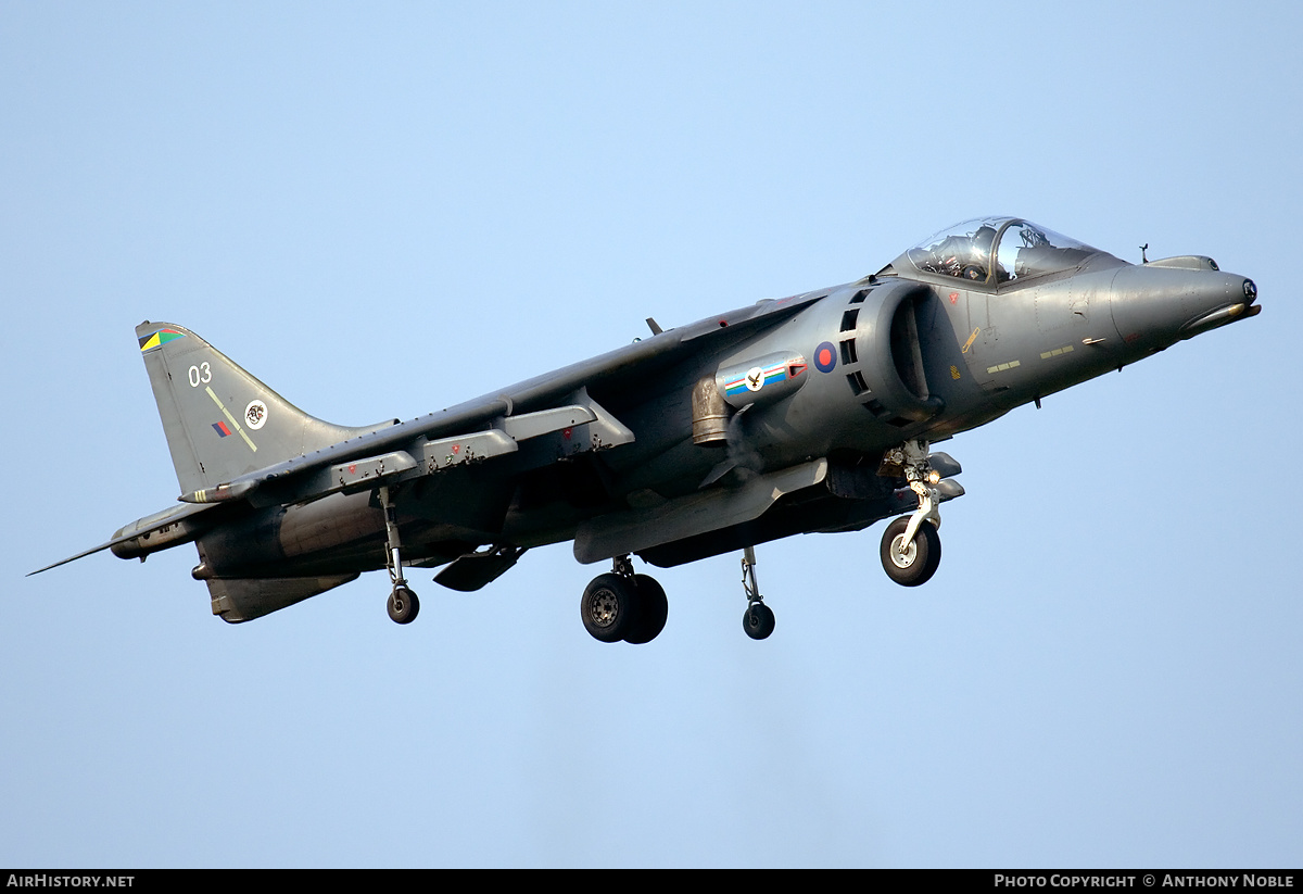 Aircraft Photo of ZD322 | British Aerospace Harrier GR7 | UK - Air Force | AirHistory.net #656021