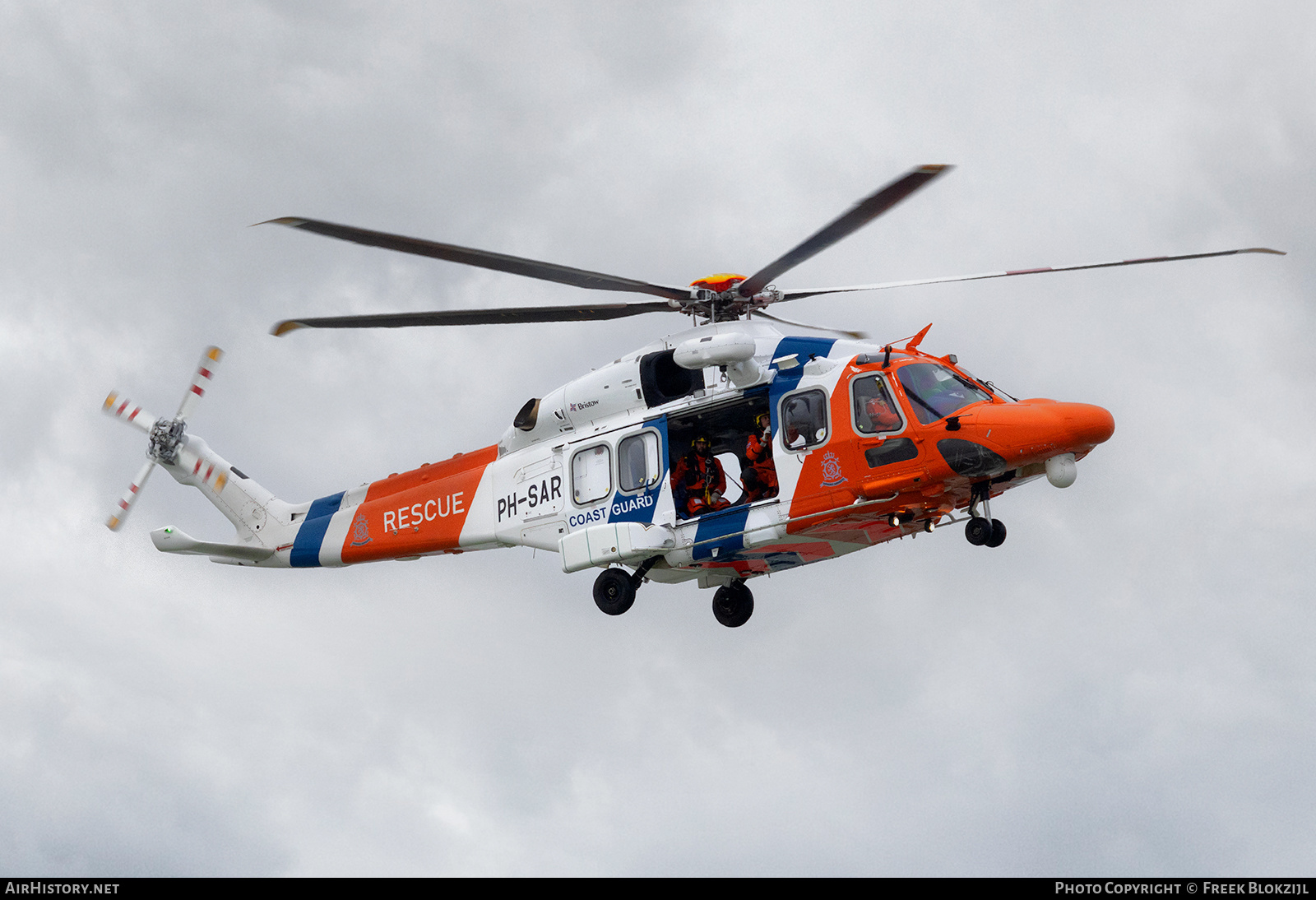 Aircraft Photo of PH-SAR | Leonardo AW-189 | Kustwacht - Netherlands Coastguard | AirHistory.net #656029