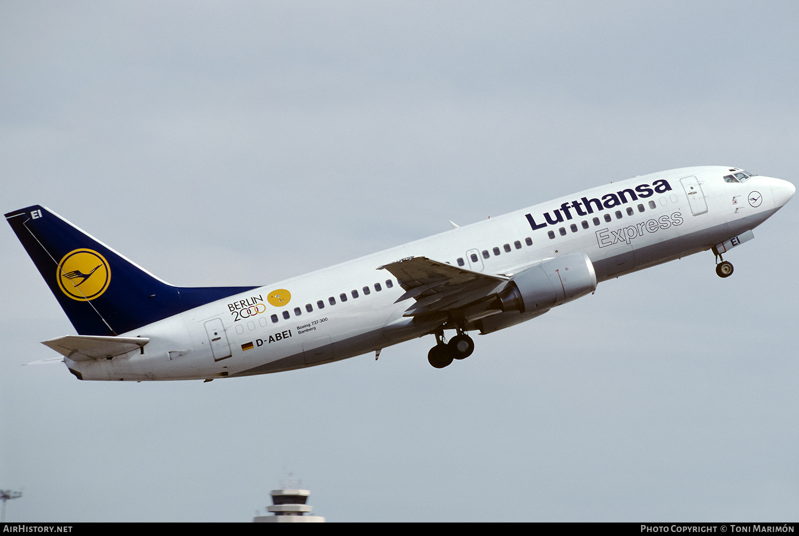 Aircraft Photo of D-ABEI | Boeing 737-330 | Lufthansa Express | AirHistory.net #656035
