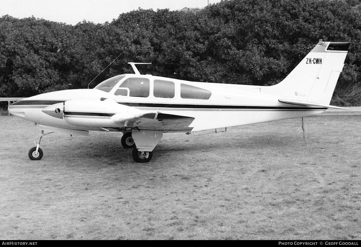 Aircraft Photo of ZK-CWH | Beech D55 Baron | AirHistory.net #656047