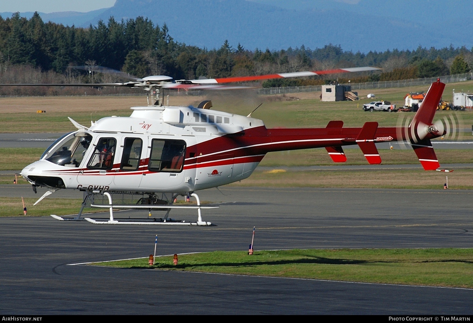 Aircraft Photo of C-GVHB | Bell 407 | Valley Helicopters | AirHistory.net #656058