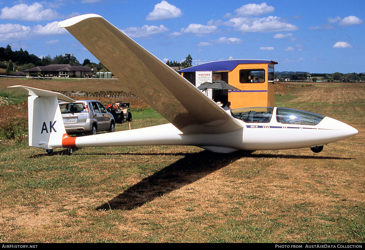 Aircraft Photo of ZK-GAK / AK | Schleicher ASK-21 | AirHistory.net #656063