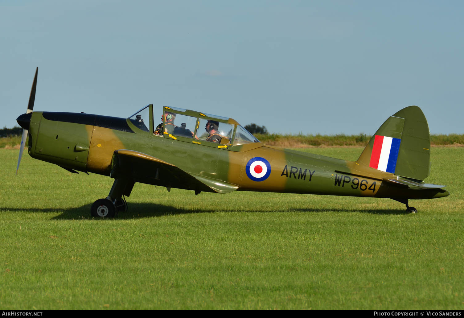 Aircraft Photo of G-HDAE / WP964 | De Havilland DHC-1 Chipmunk T20 | UK - Army | AirHistory.net #656071