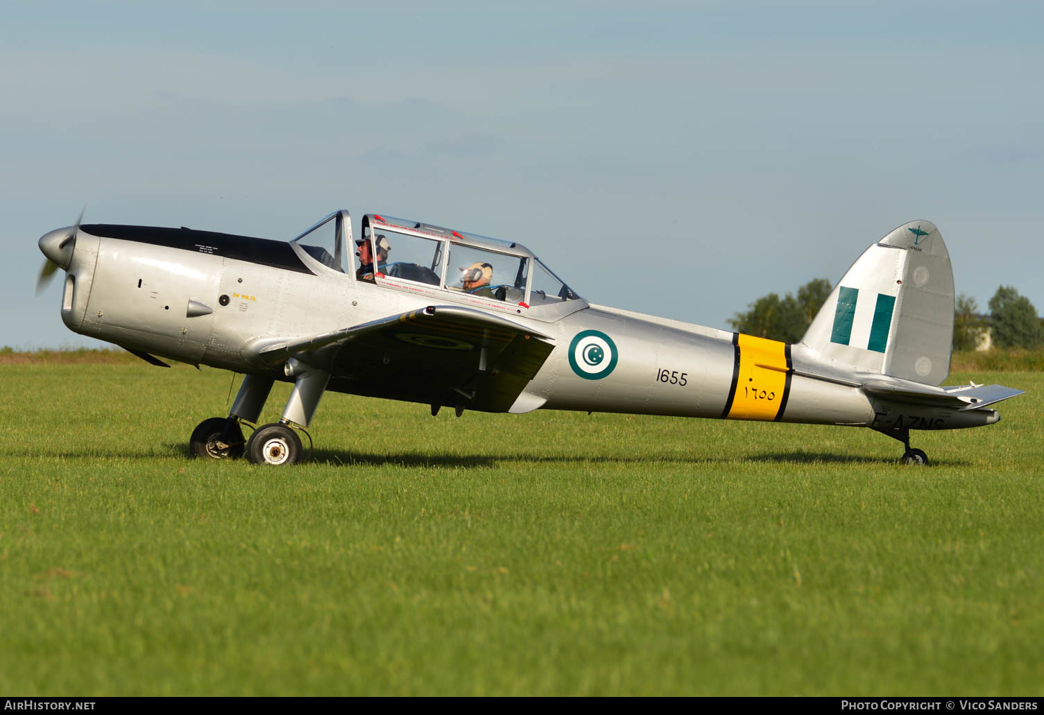 Aircraft Photo of F-AZNS / 1700 | De Havilland DHC-1 Chipmunk T20 | Egypt - Air Force | AirHistory.net #656074