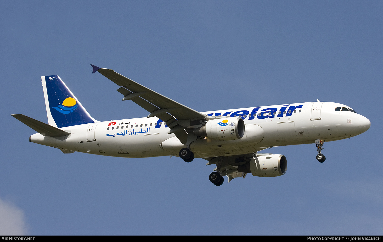 Aircraft Photo of TS-INA | Airbus A320-214 | Nouvelair Tunisie | AirHistory.net #656083