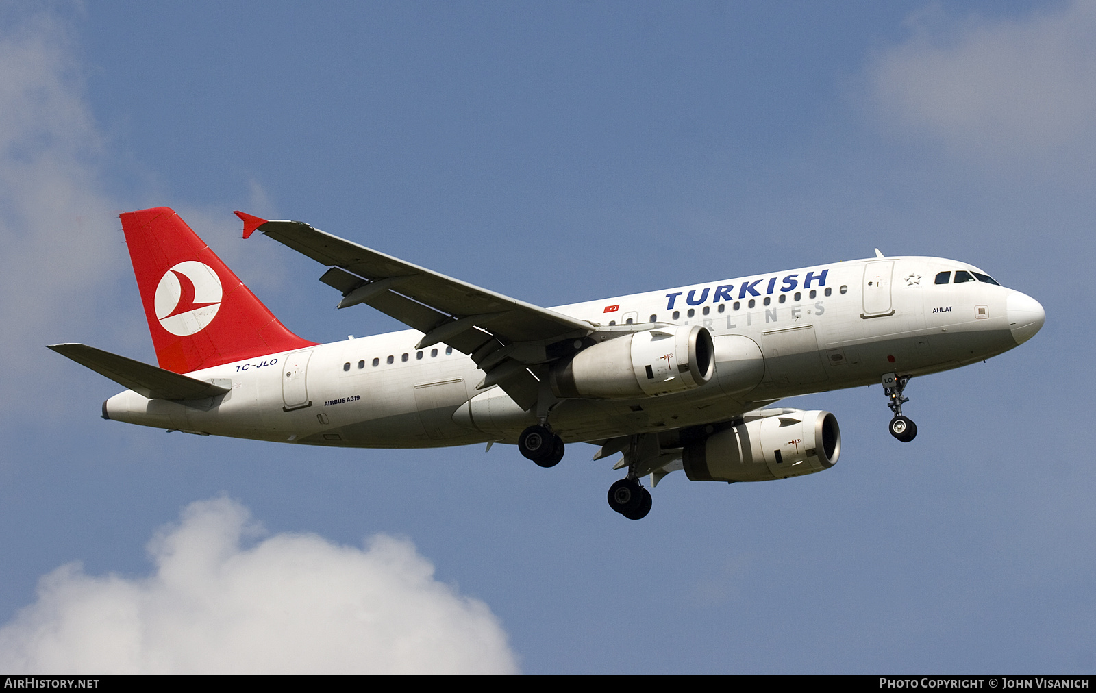 Aircraft Photo of TC-JLO | Airbus A319-132 | Turkish Airlines | AirHistory.net #656084