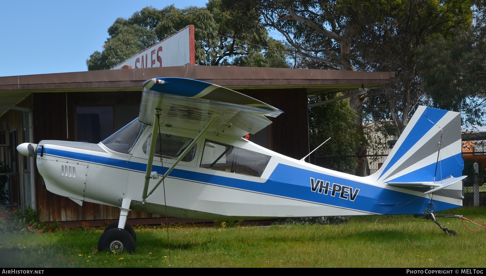 Aircraft Photo of VH-PEV | Bellanca 8GCBC Scout | AirHistory.net #656090