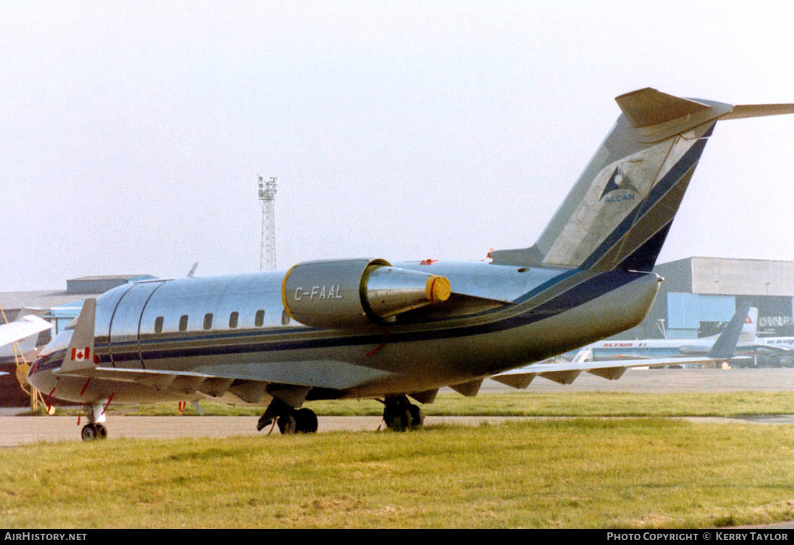 Aircraft Photo of C-FAAL | Canadair Challenger 601 (CL-600-2A12) | Alcan Aluminum | AirHistory.net #656101