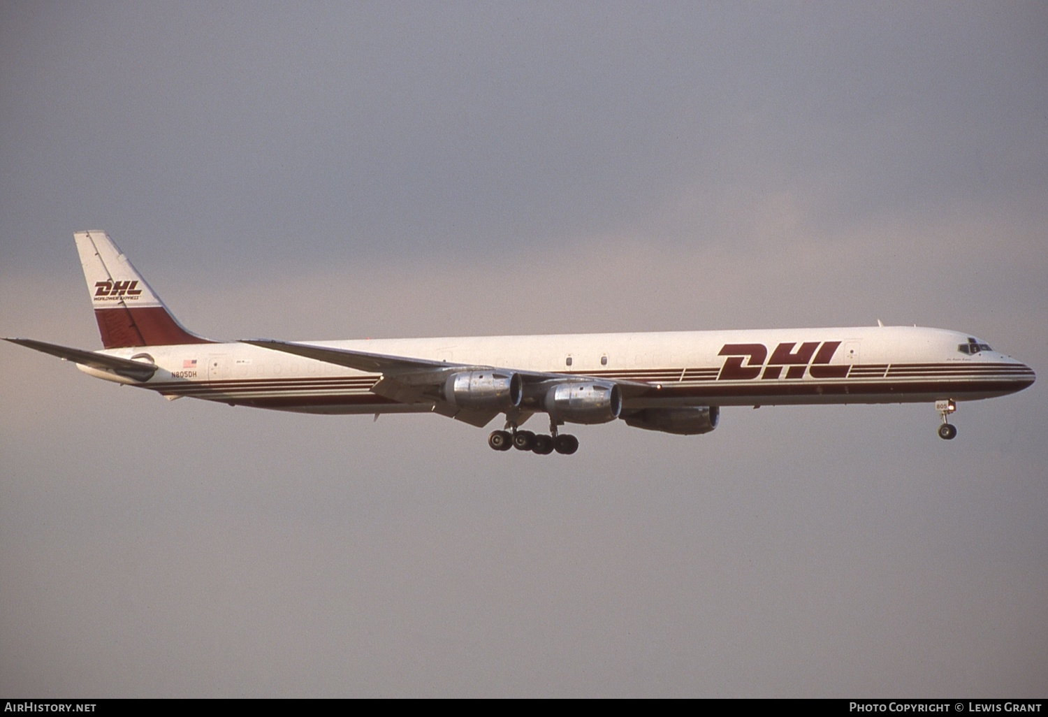 Aircraft Photo of N805DH | McDonnell Douglas DC-8-73(F) | DHL Worldwide Express | AirHistory.net #656110