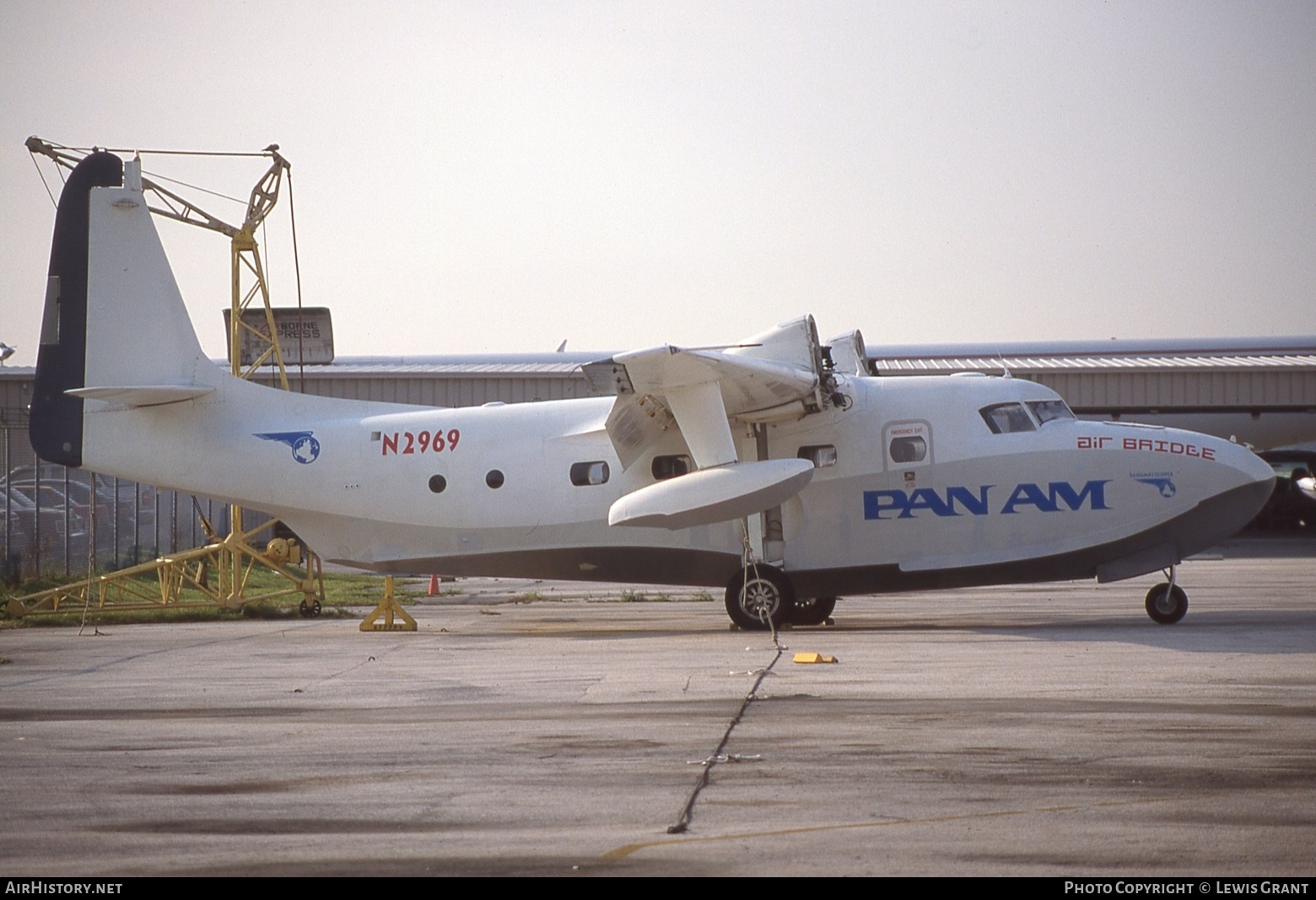 Aircraft Photo of N2969 | Grumman G-73T Turbo Mallard | Pan Am Air Bridge | AirHistory.net #656116