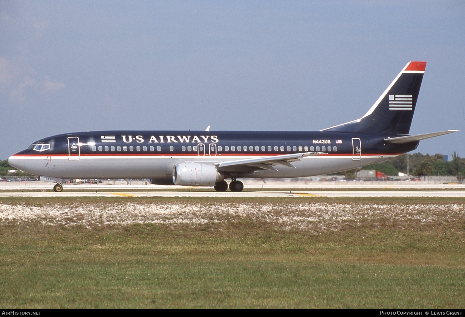 Aircraft Photo of N443US | Boeing 737-4B7 | US Airways | AirHistory.net #656118