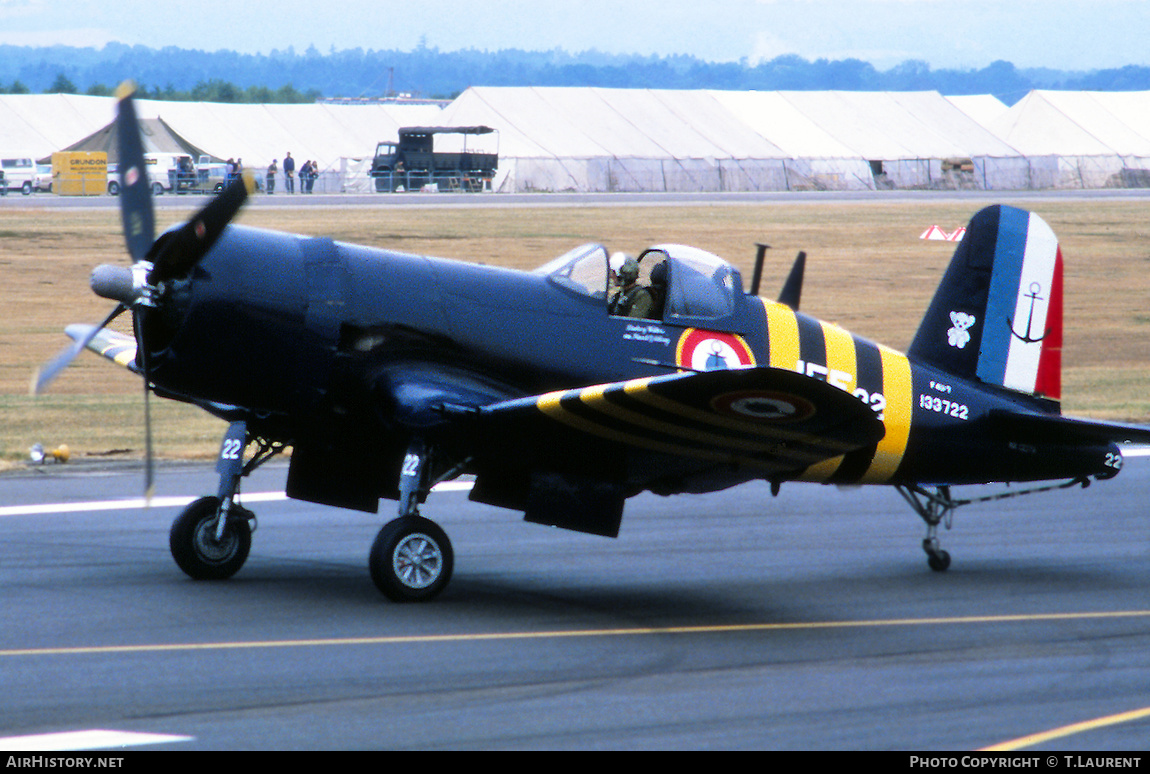 Aircraft Photo of N1337A / NX1337A / 133722 | Vought F4U-7 Corsair | France - Navy | AirHistory.net #656121