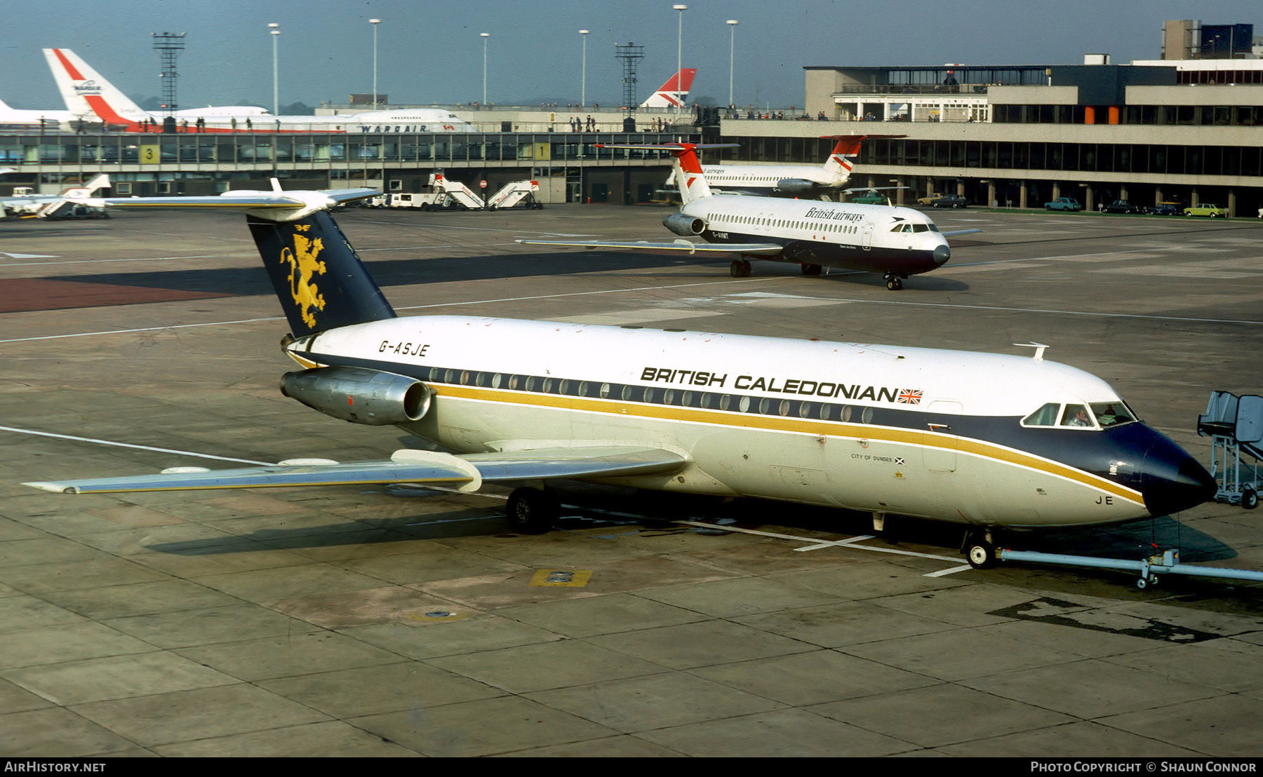 Aircraft Photo of G-ASJE | BAC 111-201AC One-Eleven | British Caledonian Airways | AirHistory.net #656132